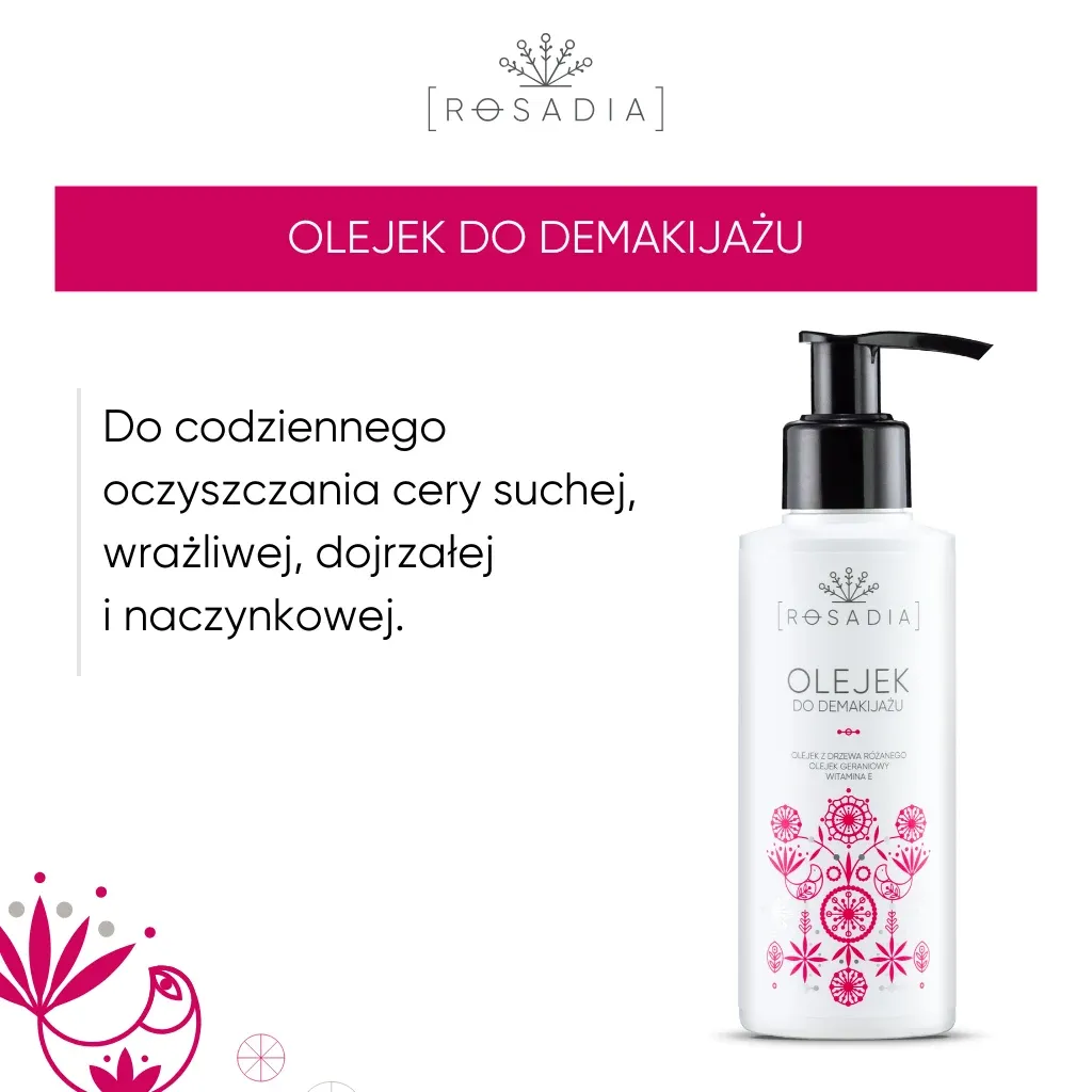 Sylveco Rosadia renseolie 150 ml med rosentræ