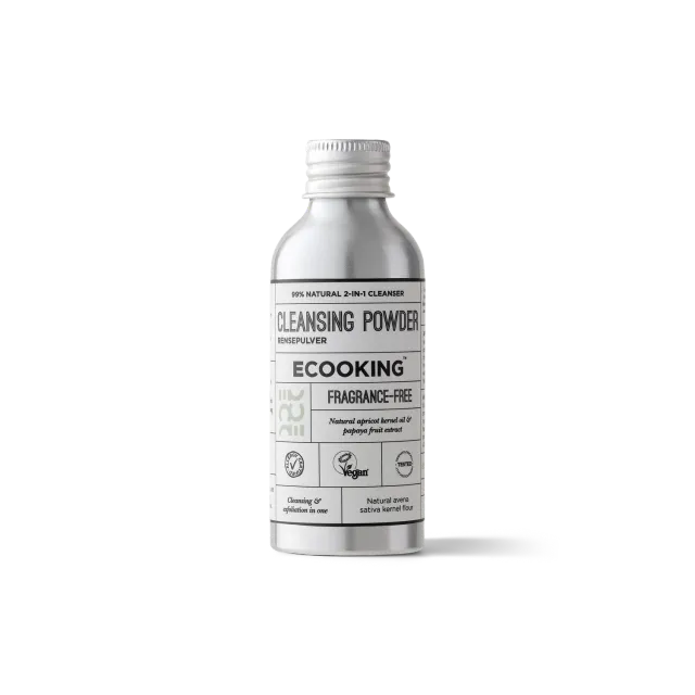Ecooking Rensepulver 45 g parfumefri eksfoliering