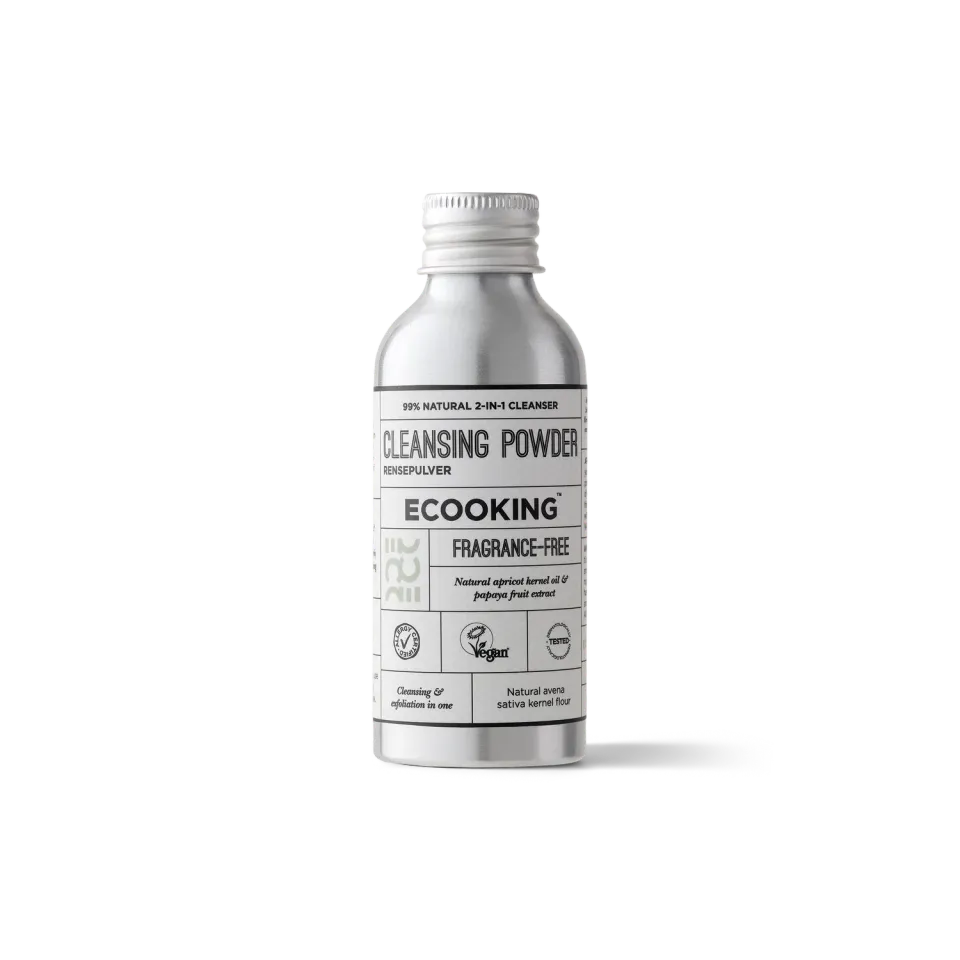 Ecooking Rensepulver 45 g parfumefri eksfoliering