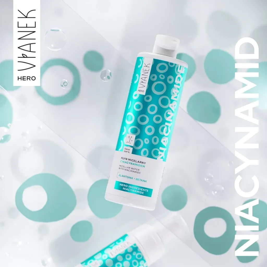 Vianek Hero micellar vand niacinamid fedtet hud