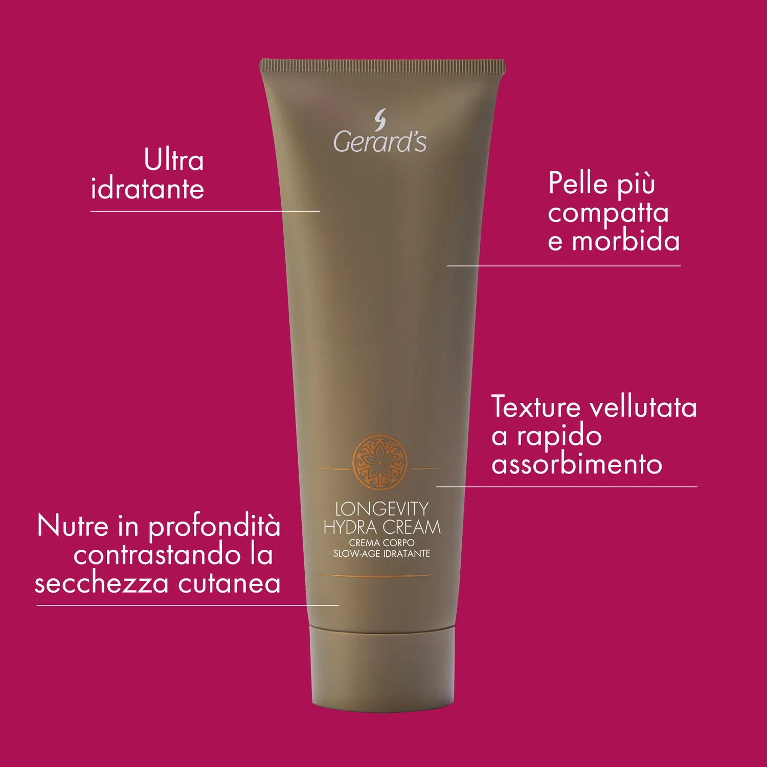 GERARD'S Longevity bodysæt scrub 150 ml + cream 150 ml