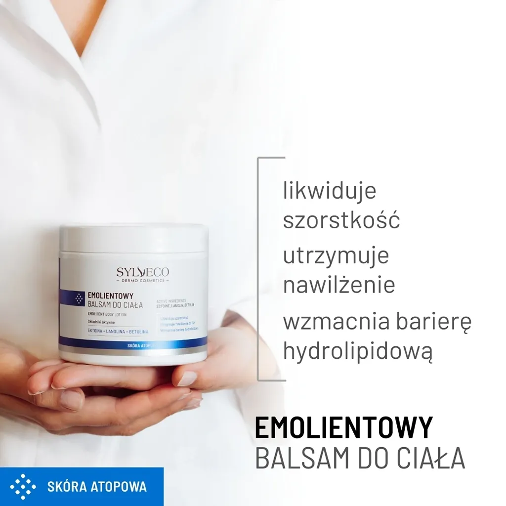 Sylveco Dermo emolient bodylotion sensitiv hud uparfumeret