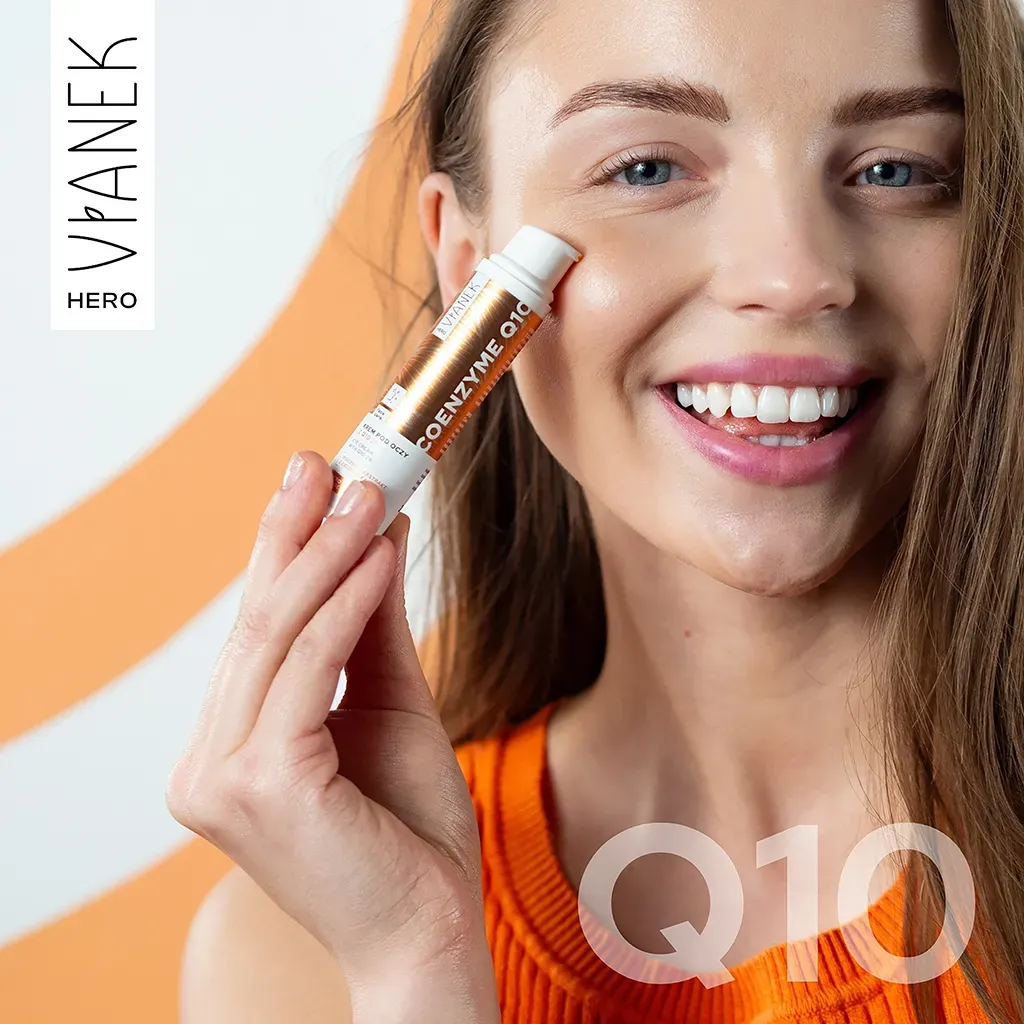 Vianek Hero øjencreme med Q10 mod mørke rande
