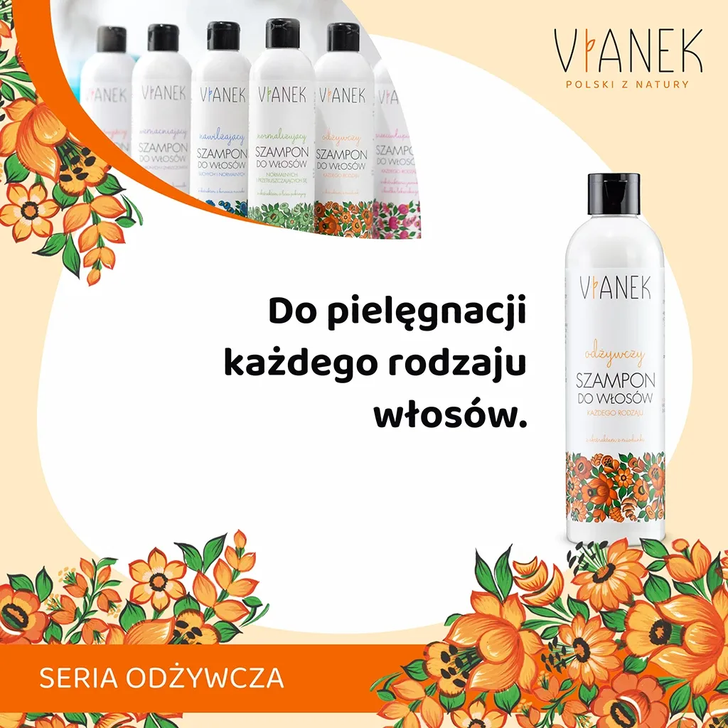 Sylveco Vianek nærende shampoo 300 ml honning