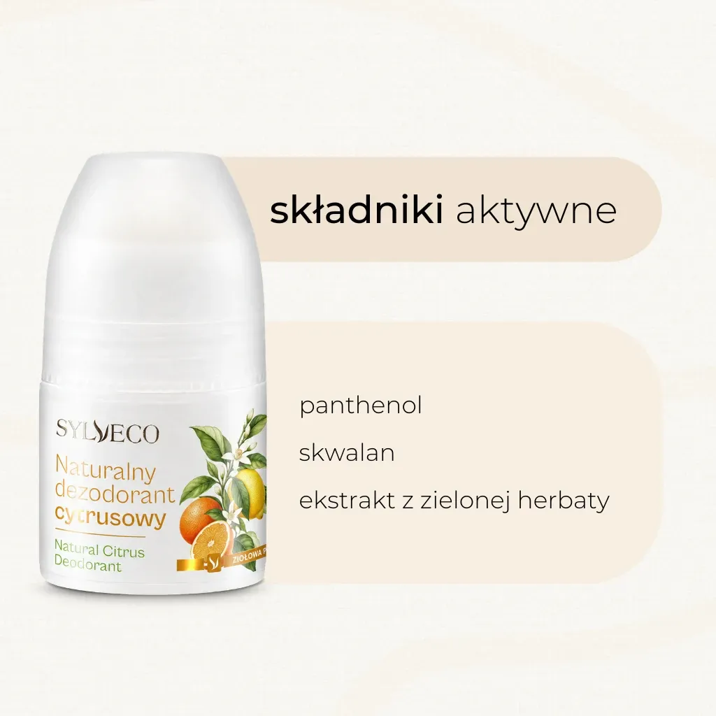 Sylveco Roll-on Deodorant Citrus naturlig
