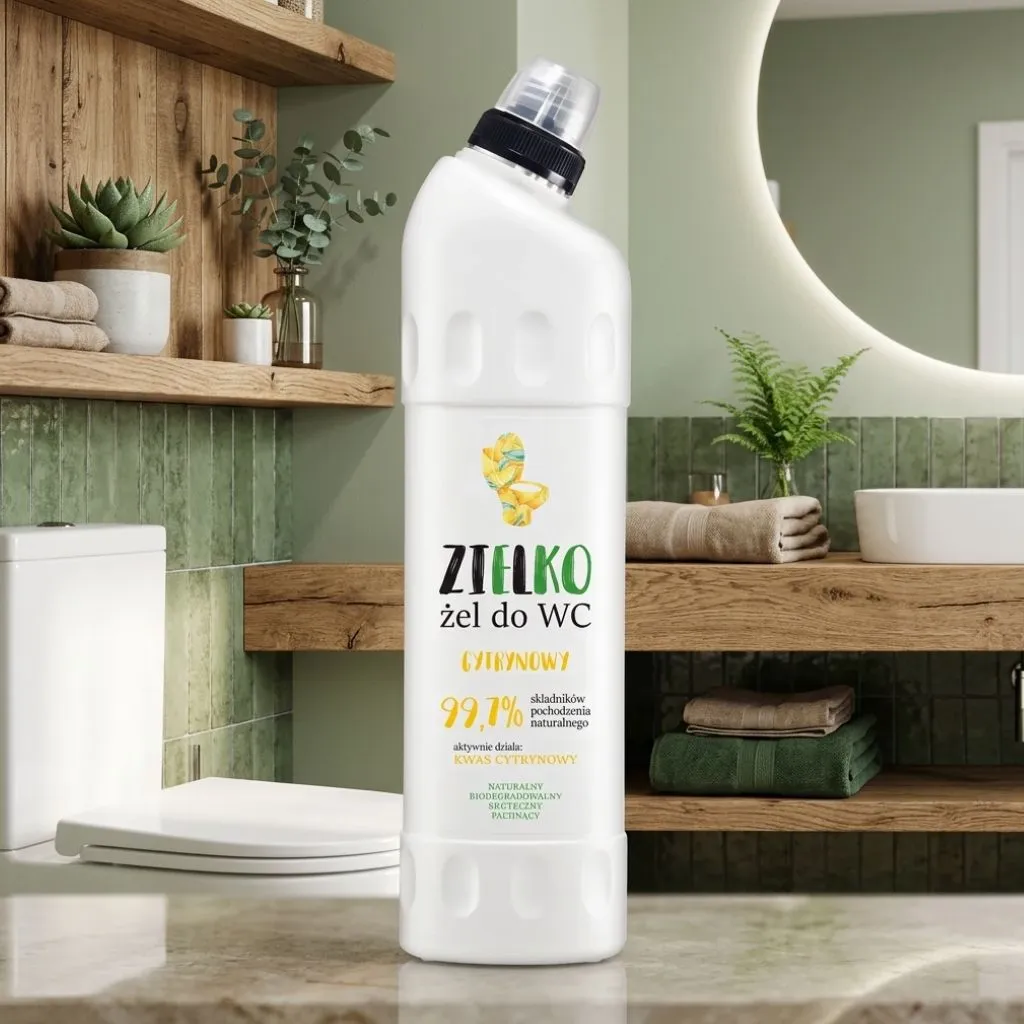 Zielko WC gel citron kalk og hygiejne
