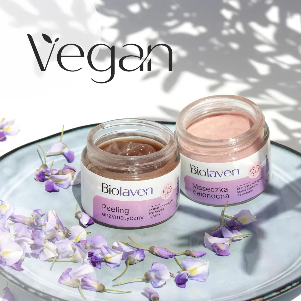Biolaven natmaske ansigt 45 ml AHA hvid drue
