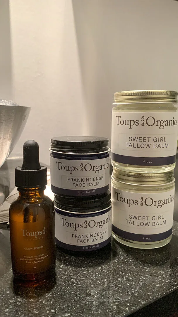 Toups and Co Frankincense Face Balm ansigtsbalm talg