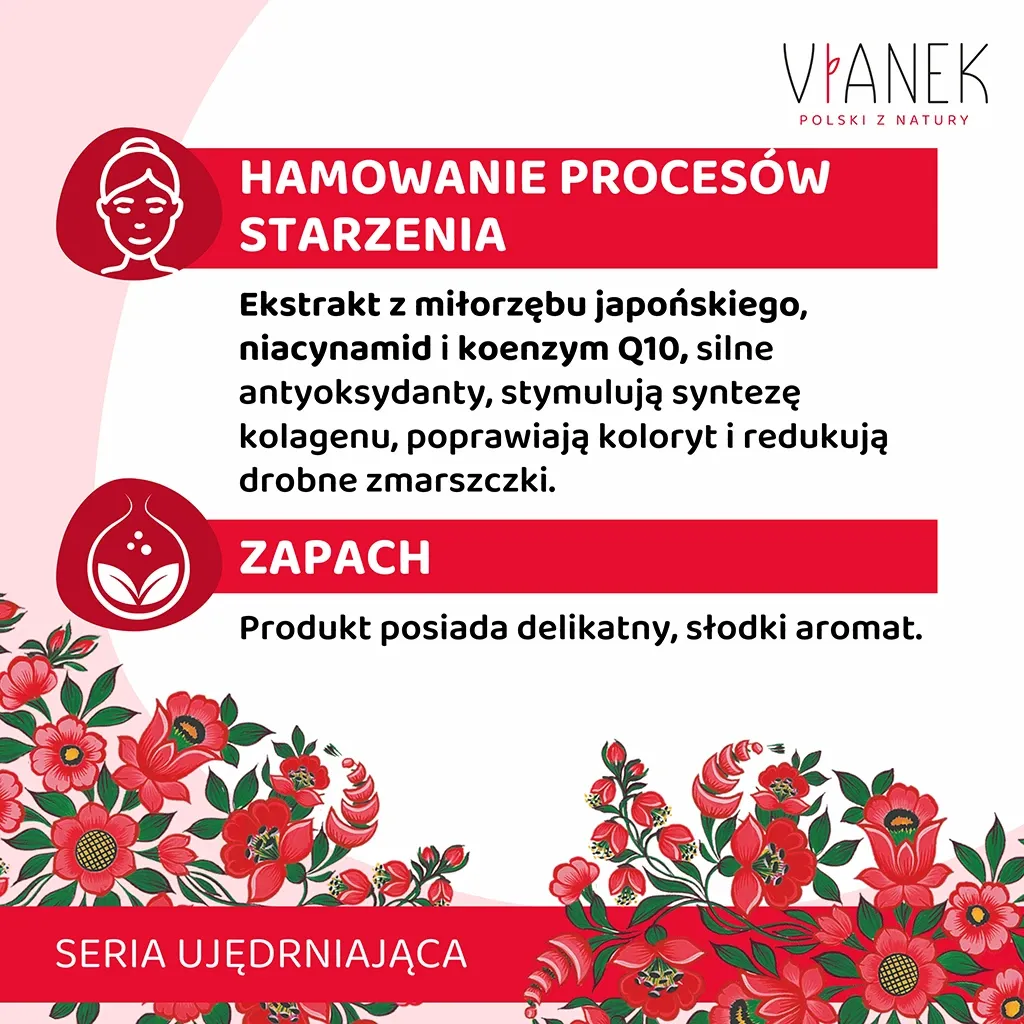 Vianek Anti-Age Natcreme 50 ml til moden hud
