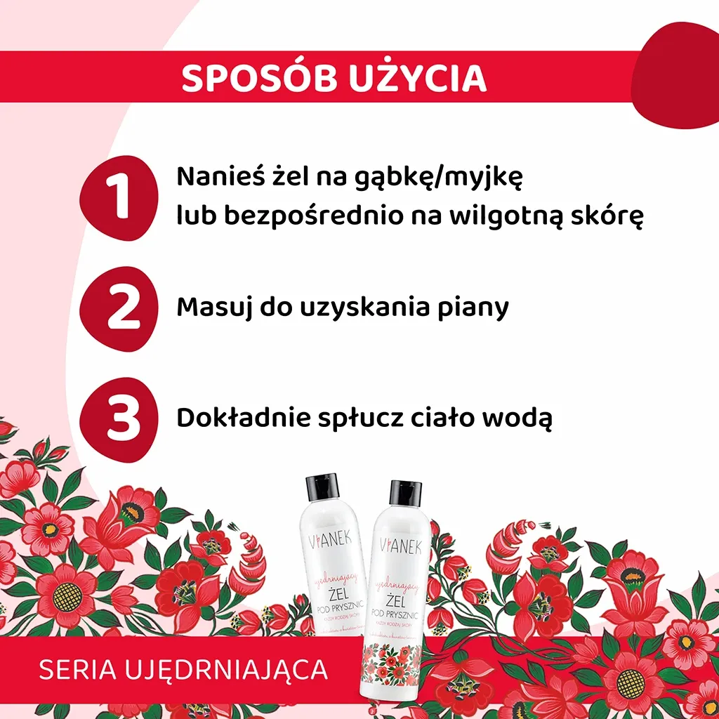 Vianek opstrammende brusegel 300 ml urea