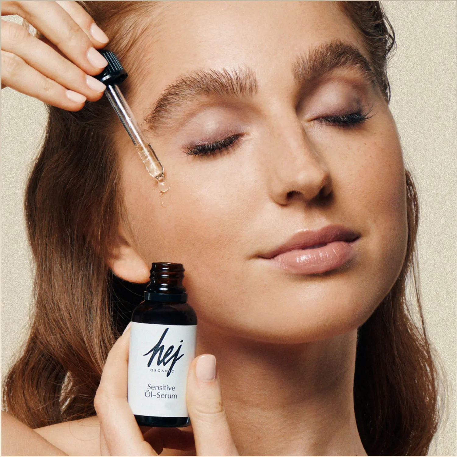 Hej Organic Sensitive Öl Serum ansigtsserum 30 ml