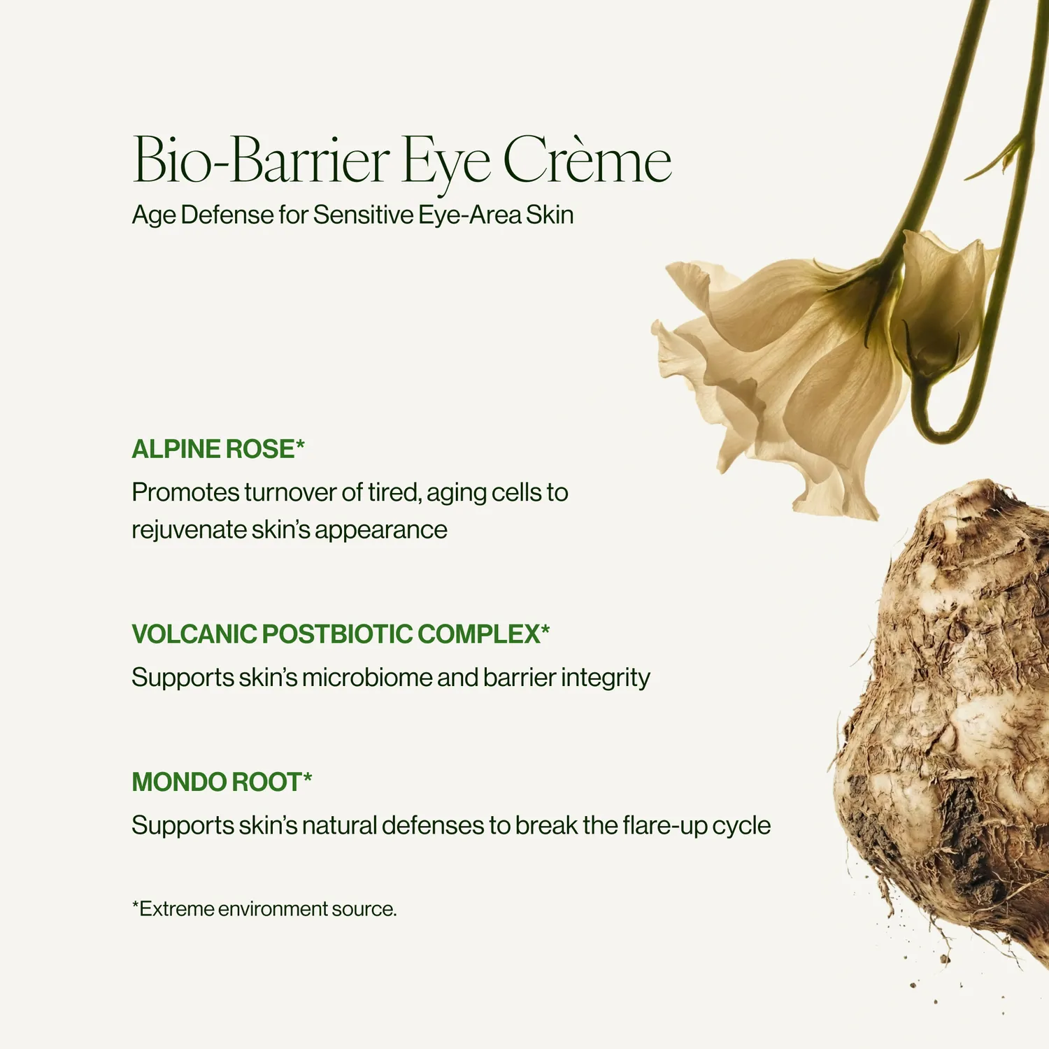 Tata Harper Superkind Bio-Barrier øjencreme sensitiv uparfumeret