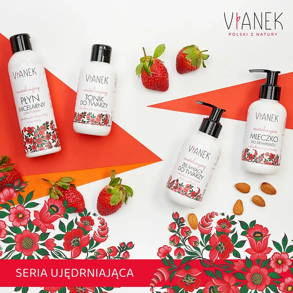 Vianek Revitaliserende rensemælk 150 ml E-vitamin