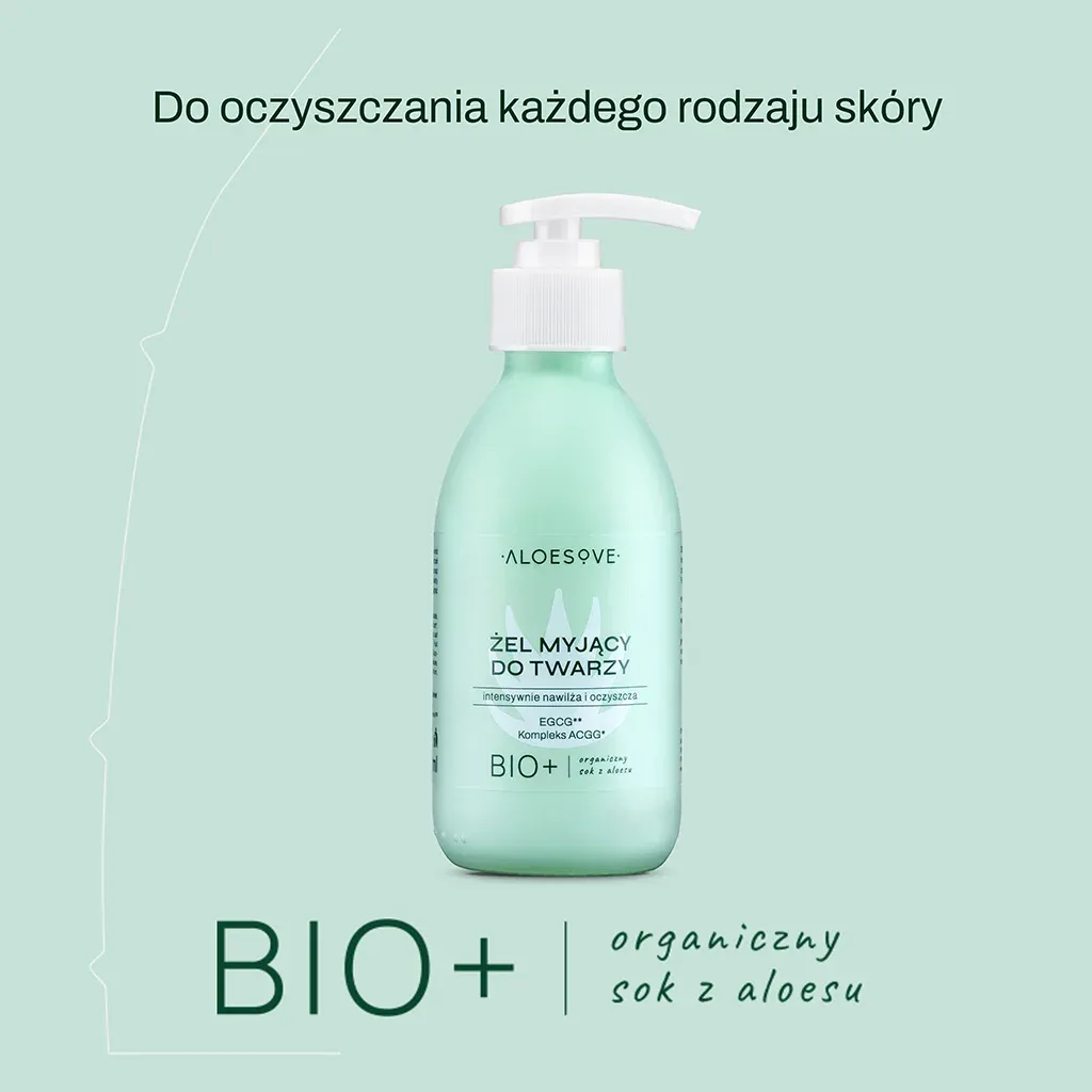 Sylveco Aloesove ansigtsrens gel aloe 190 ml