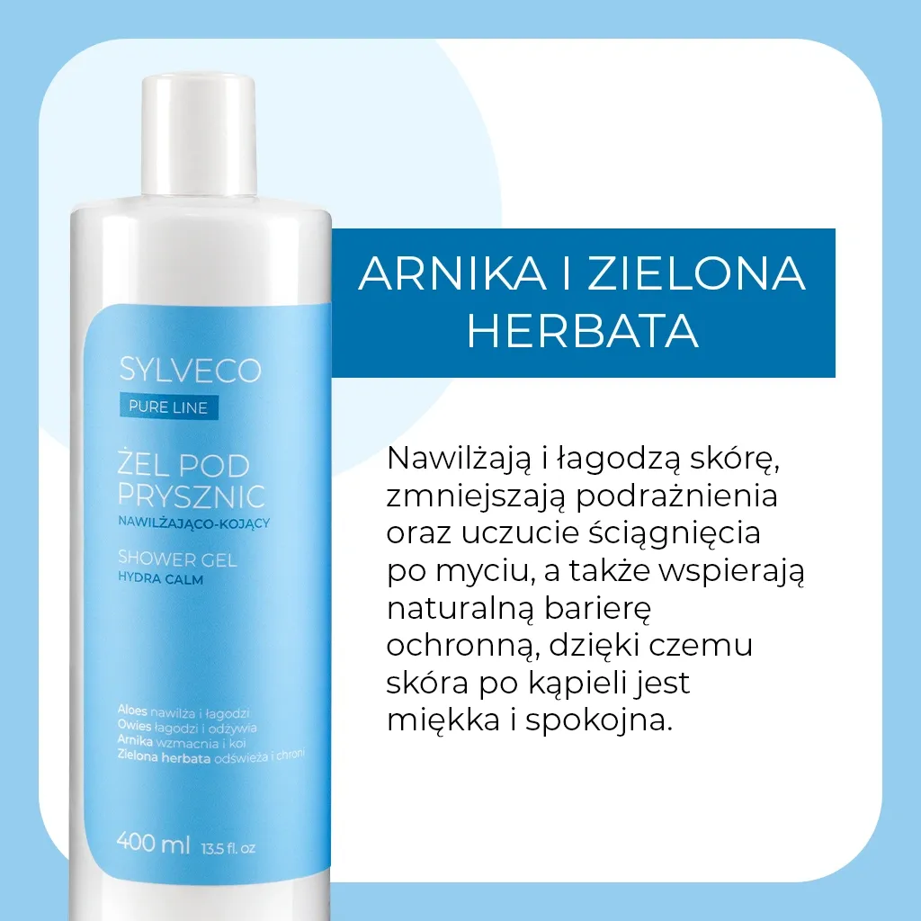 Sylveco Pure Line brusegel fugt med aloe