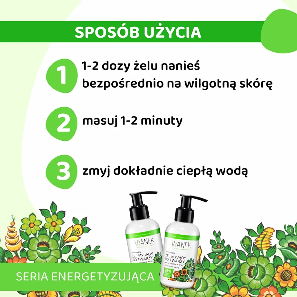 Sylveco Vianek Normaliserende ansigtsgel 150 ml salicylsyre