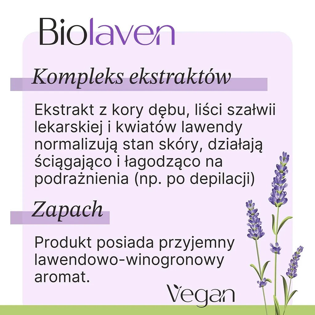 Sylveco Biolaven deodorant naturlig bergamot lavendel