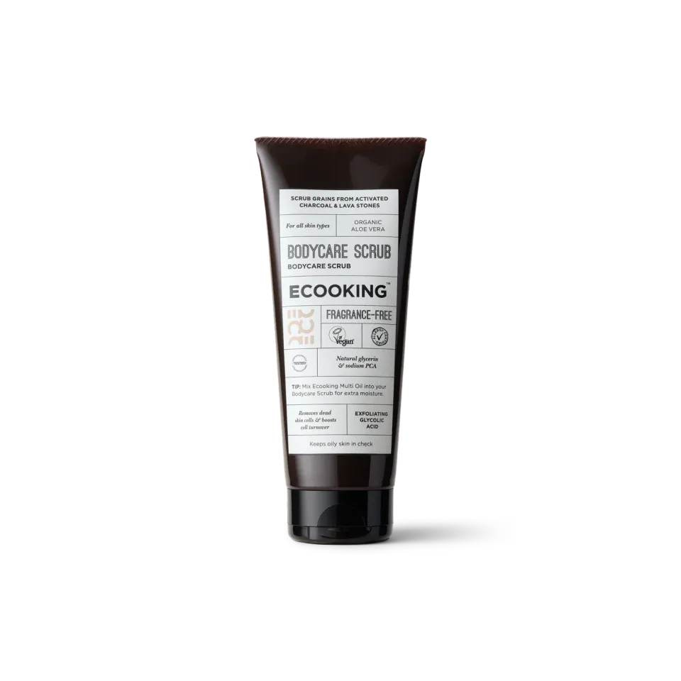 Ecooking Bodycare Scrub bodyscrub – parfumefri med AHA