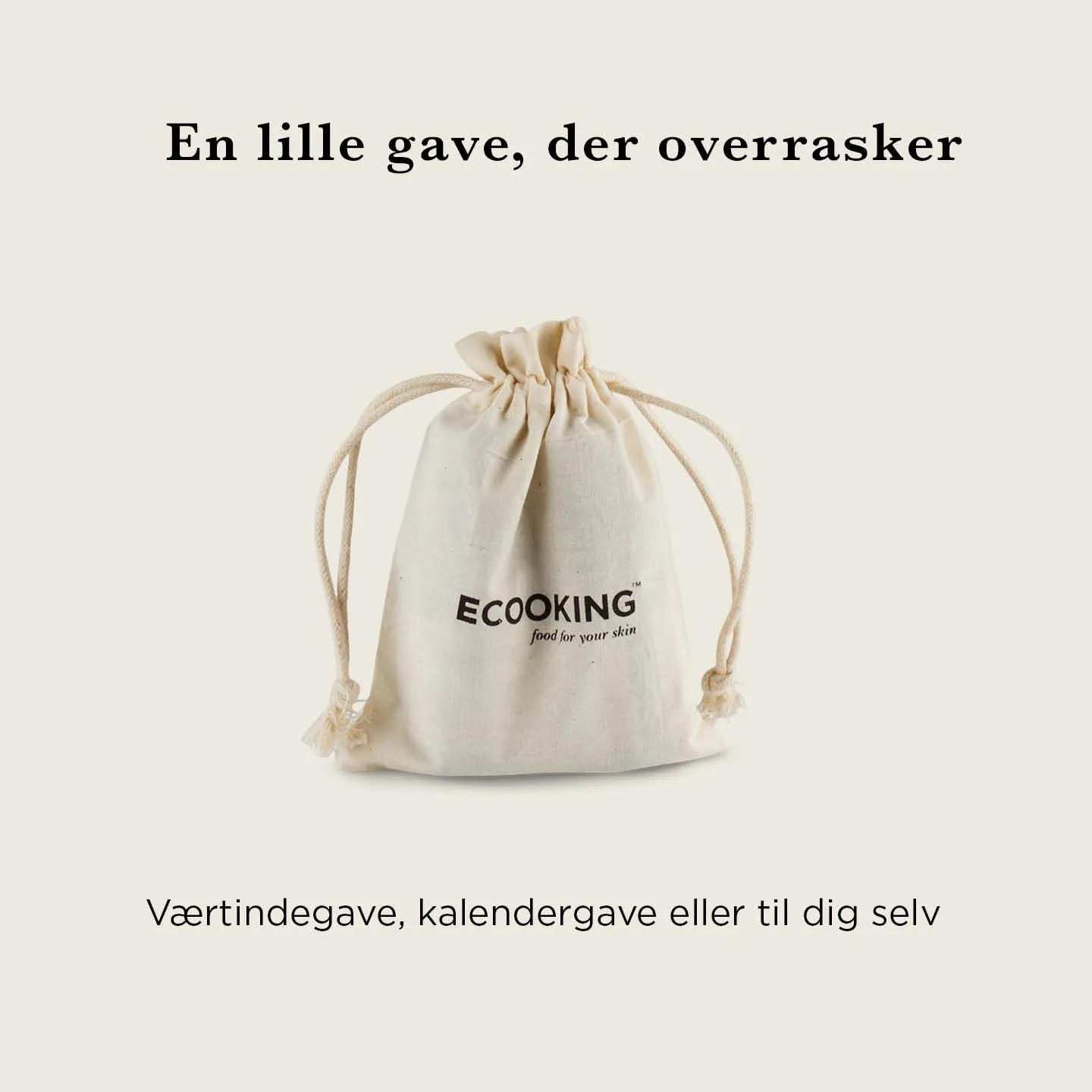 Ecooking Lykkepose gavepose 3 minier overraskelse