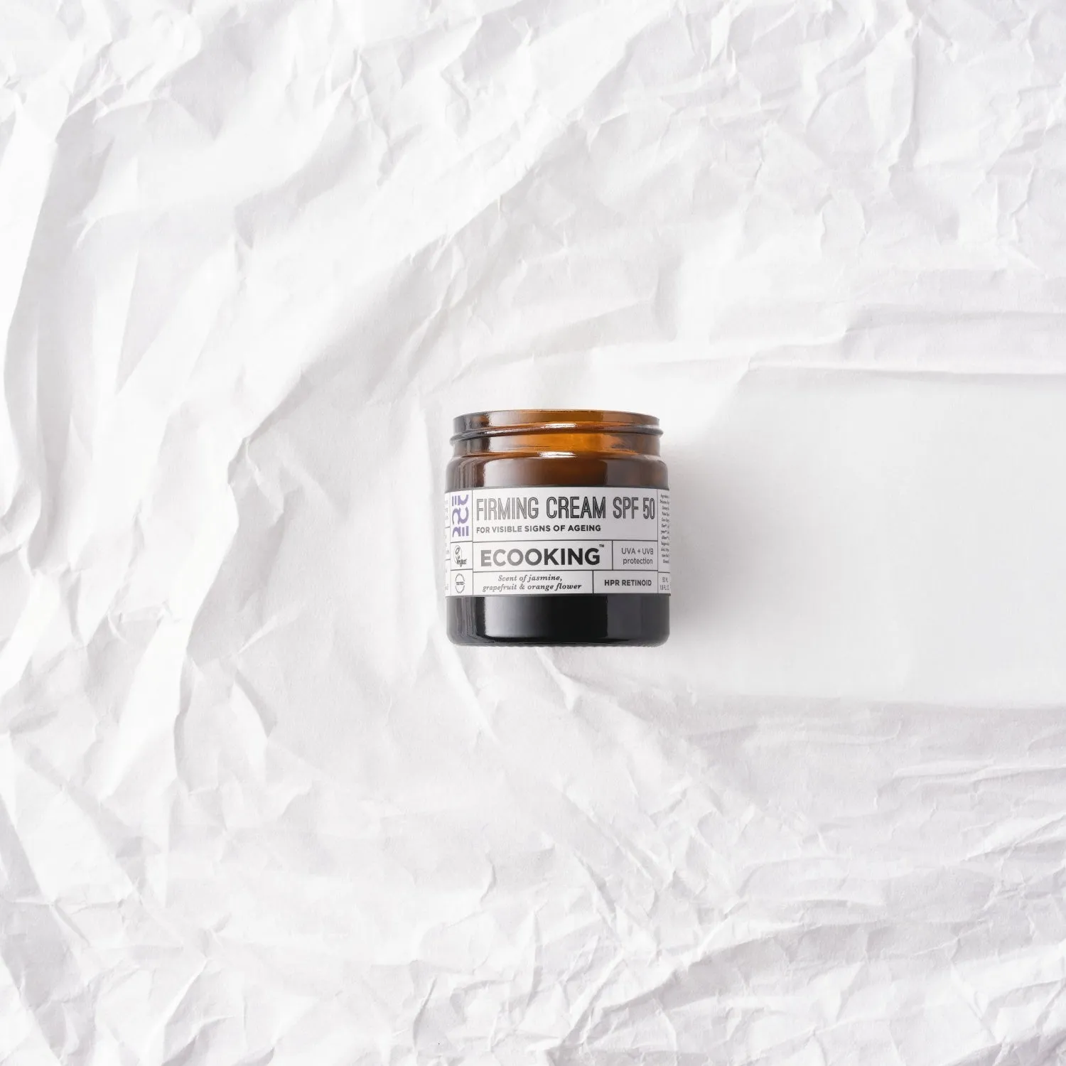 Ecooking Firming Cream dagcreme SPF50 fastere hud parfumefri