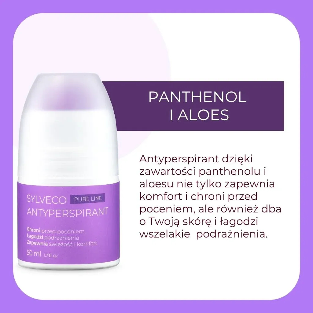 Sylveco Pure Line antiperspirant vanilje mild