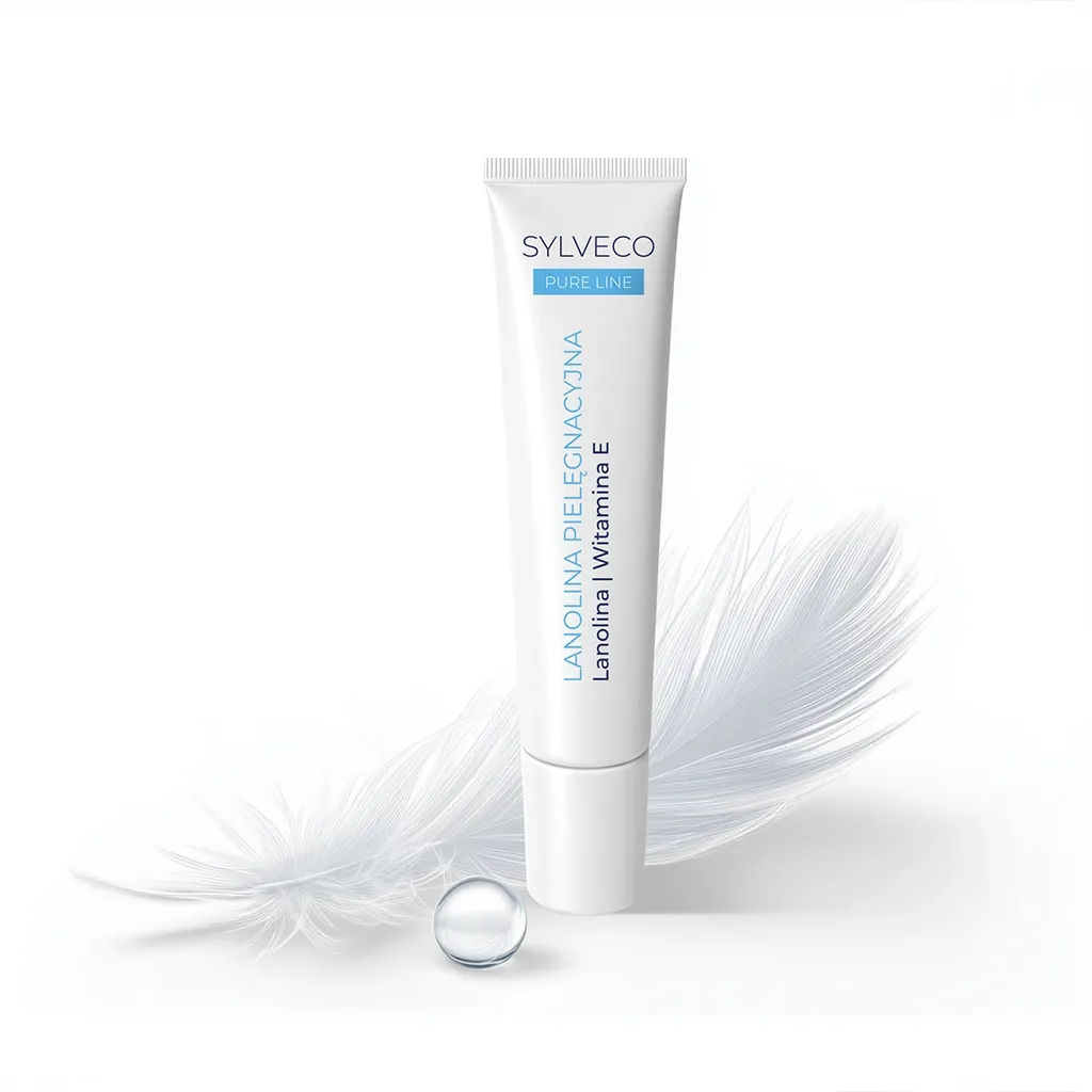 Sylveco Pure Line lanolin pleje vitamin E tør hud