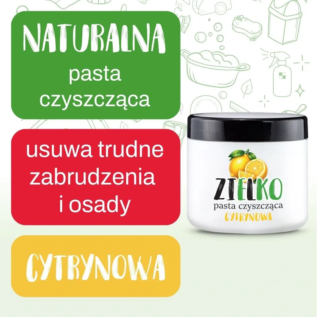Sylveco Zielko rengøringspasta citron