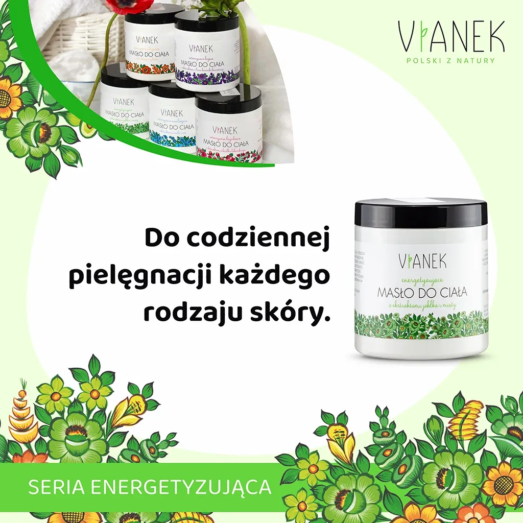 Vianek kropssmør 250 ml med æble og mynte
