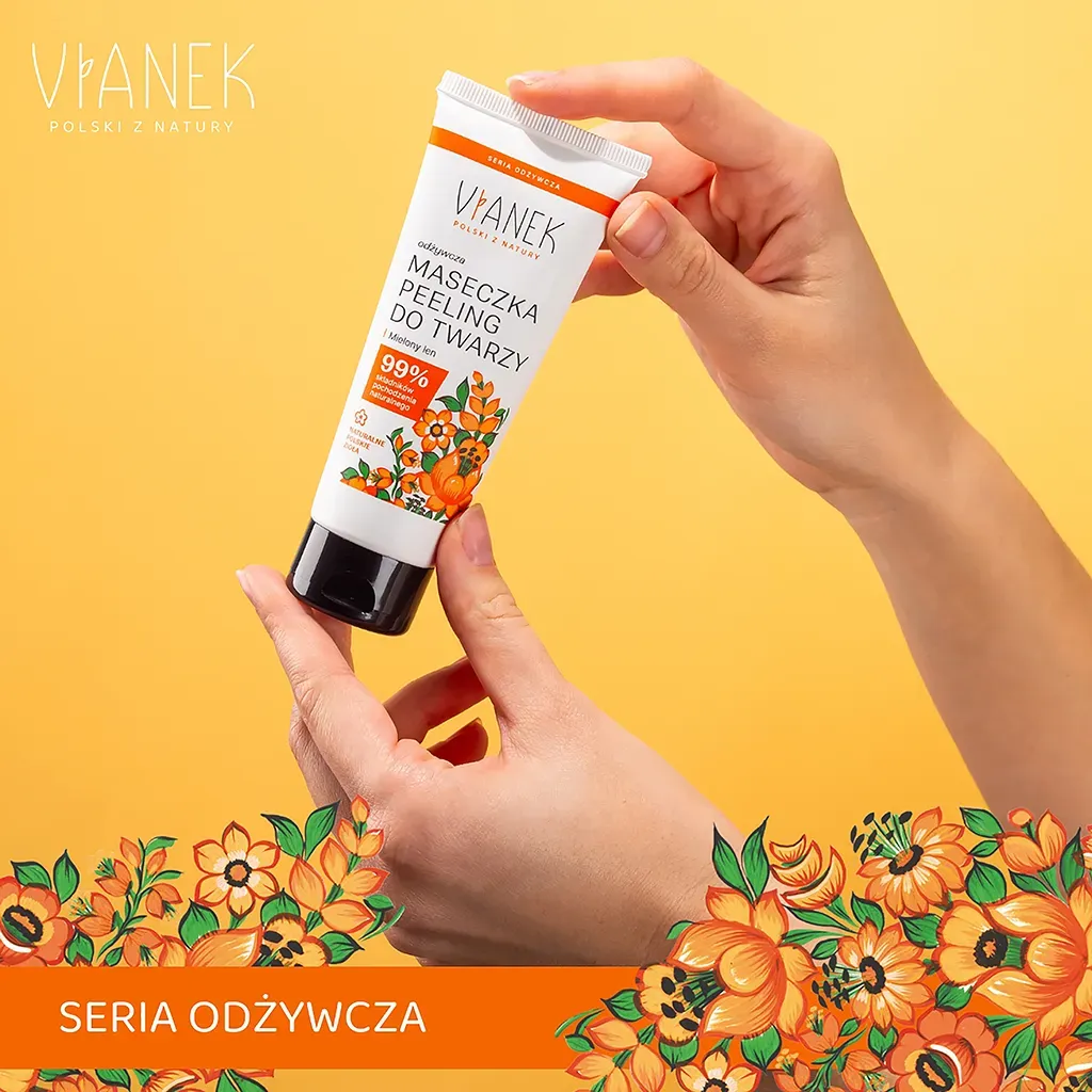 Sylveco Vianek Nærende ansigtsmaske peeling 70 g