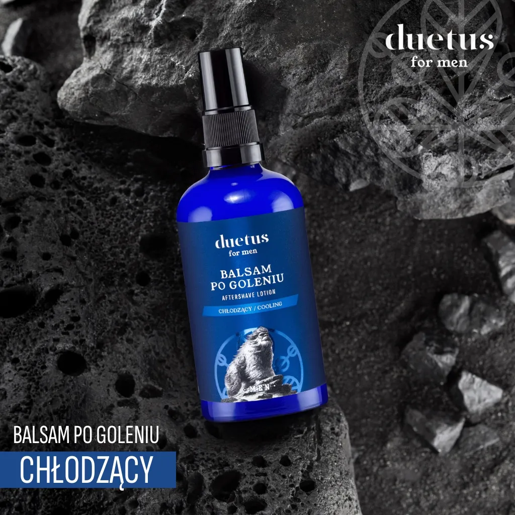 Duetus Men kølende aftershave balsam citrus