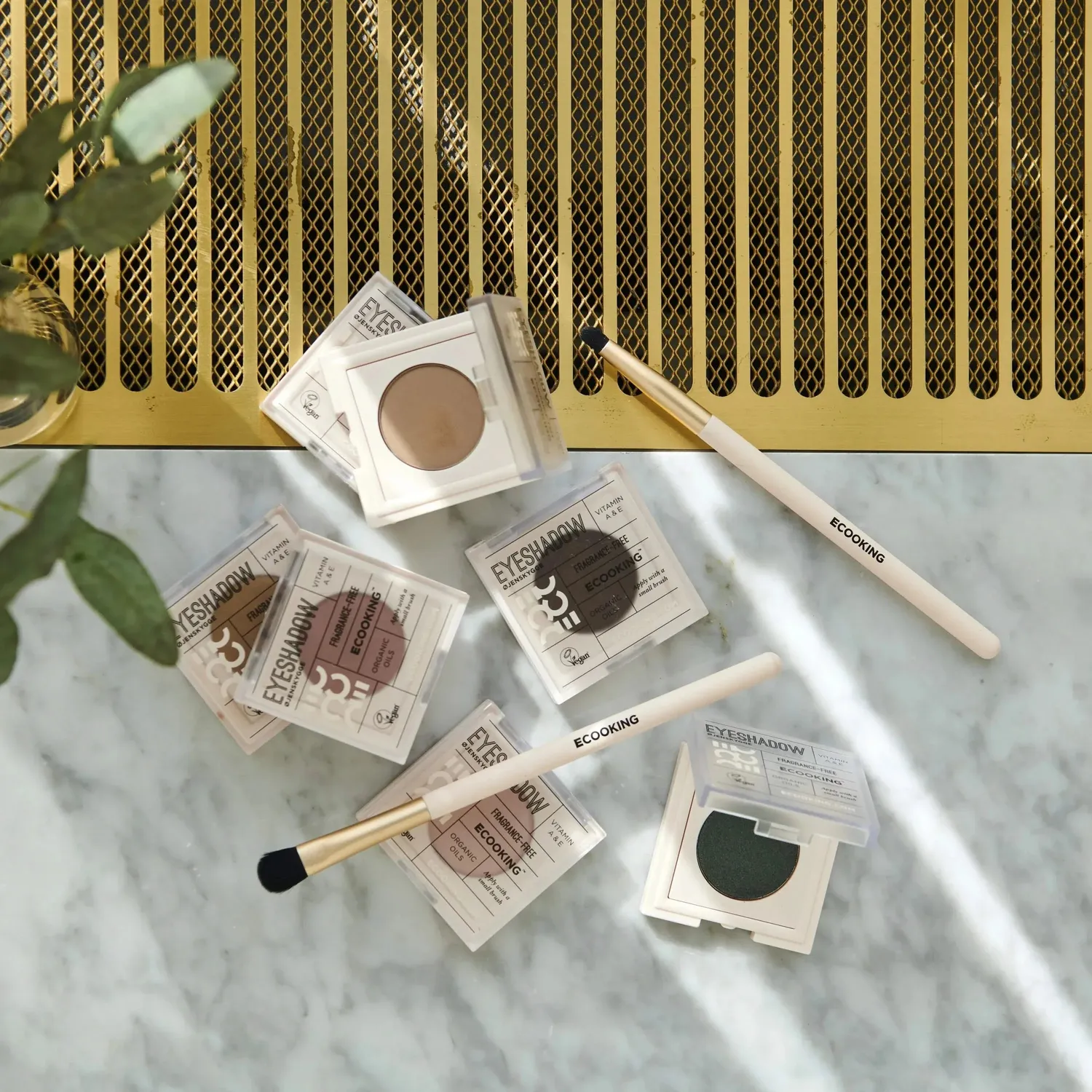 Ecooking Eyeshadow øjenskygge 09 Forest shimmer højpigmenteret