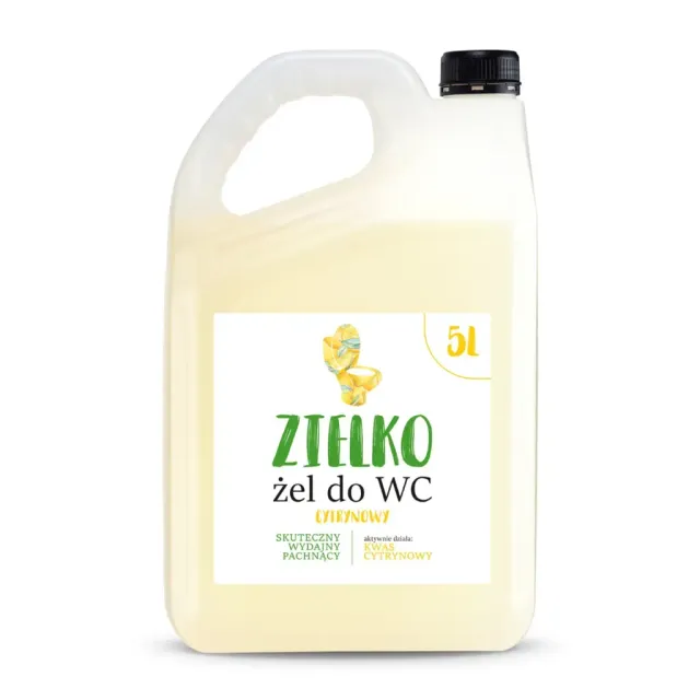 Zielko WC gel citron 5L mod kalk