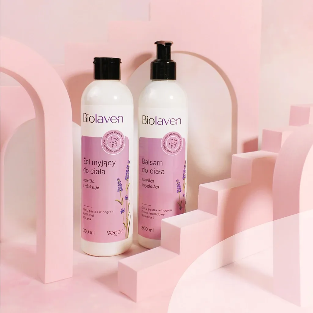 Biolaven Fugtgivende Showergel med lavendel