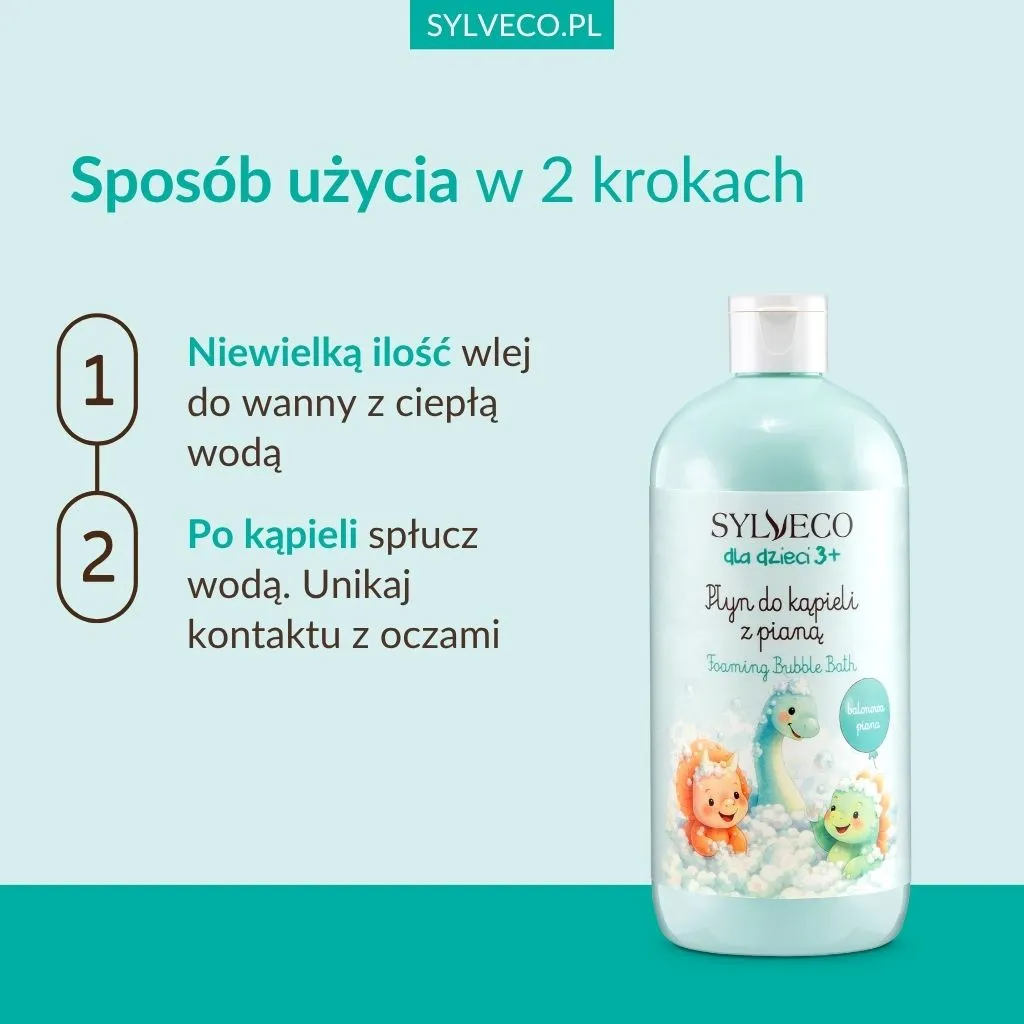 Sylveco Børn 3+ Badesæbe Ballonskum mild