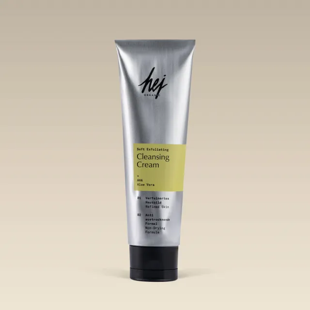Hej Organic Soft Exfoliating rensecreme 100 ml med AHA