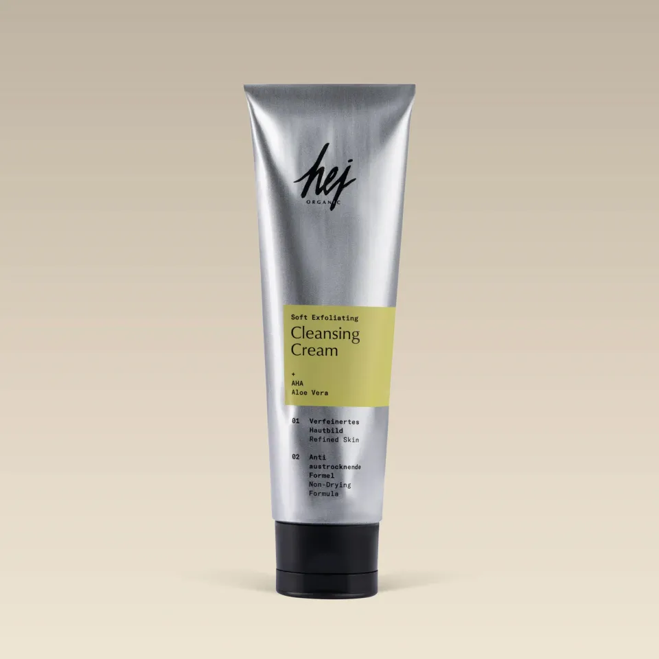 Hej Organic Soft Exfoliating rensecreme 100 ml med AHA