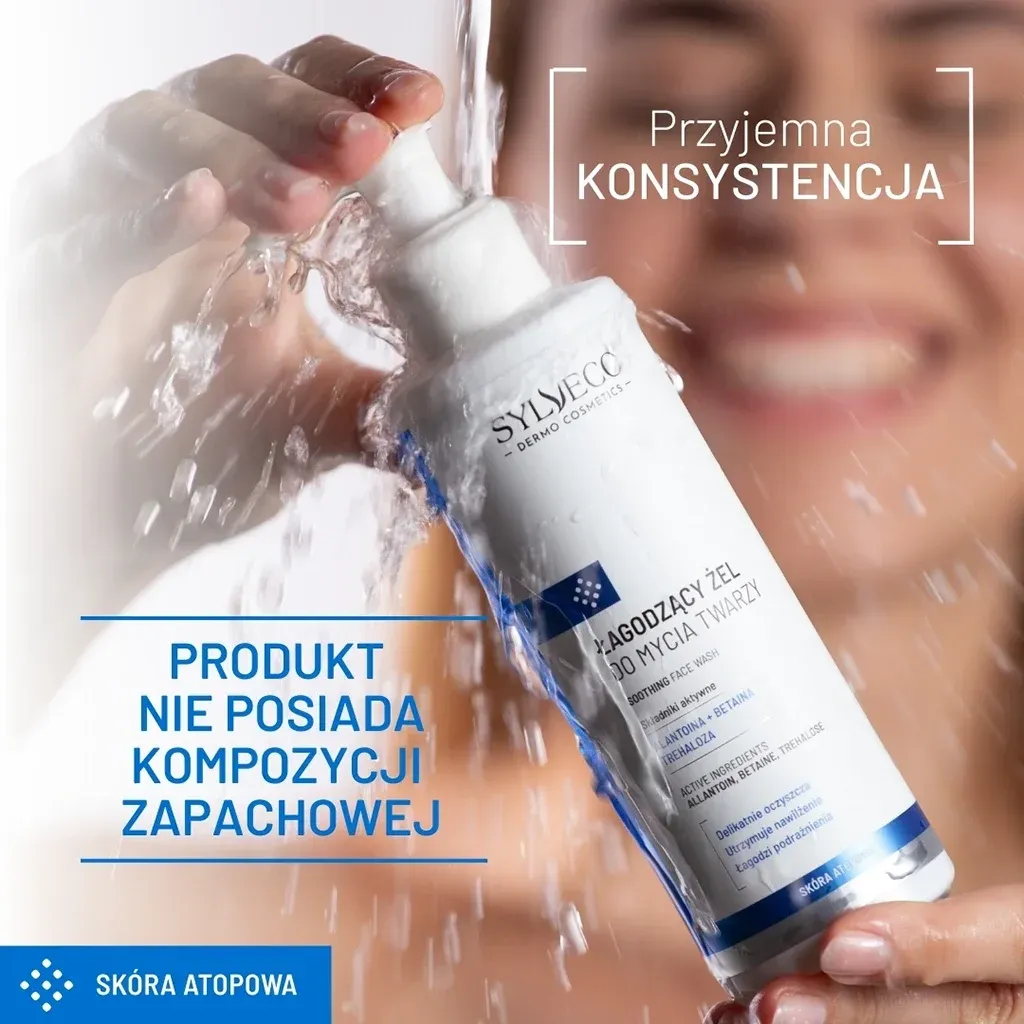 Sylveco Dermo ansigtsrens gel uparfumeret