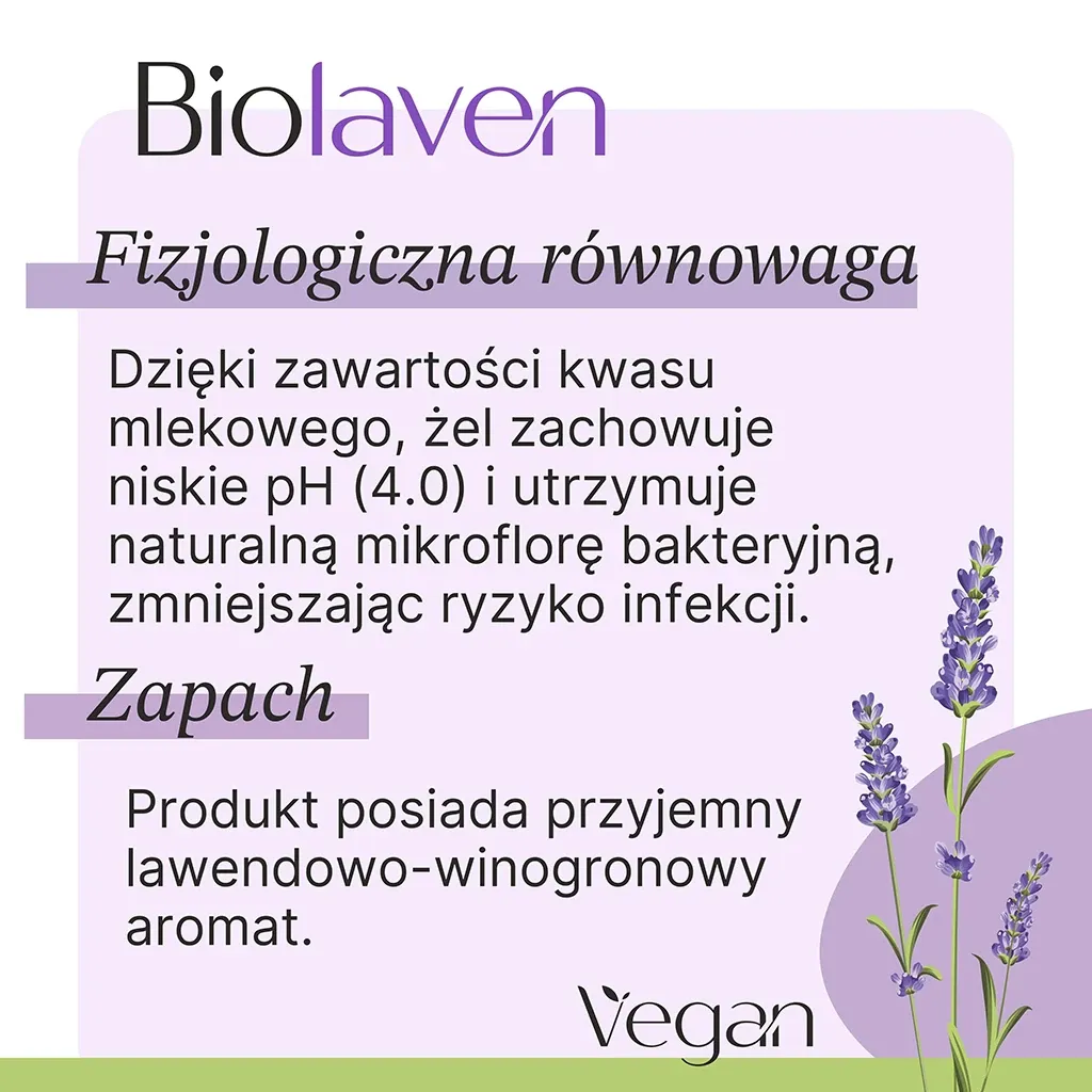 Biolaven intimskum lavendel daglig pleje