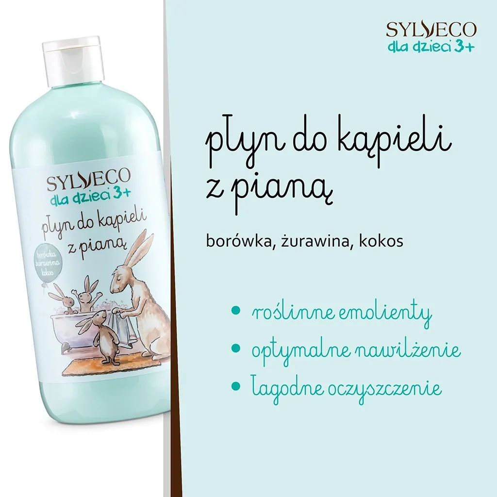 Sylveco Børn 3+ grønt badesæt skum bomber