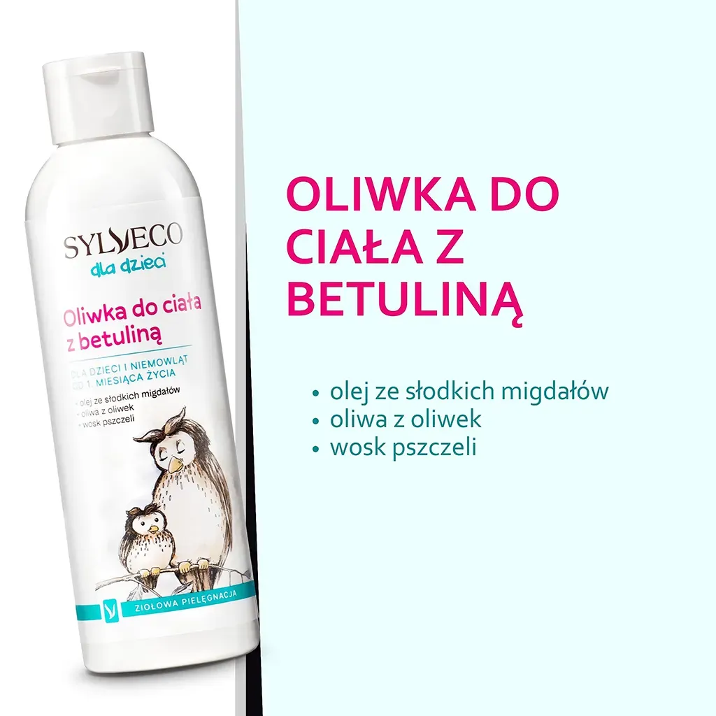 Sylveco børnesæt shampoo olie vaskehandske baby