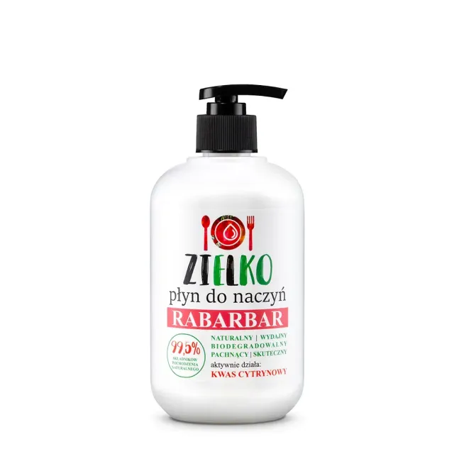 Sylveco Zielko Opvaskemiddel Rabarber Mild Hånd