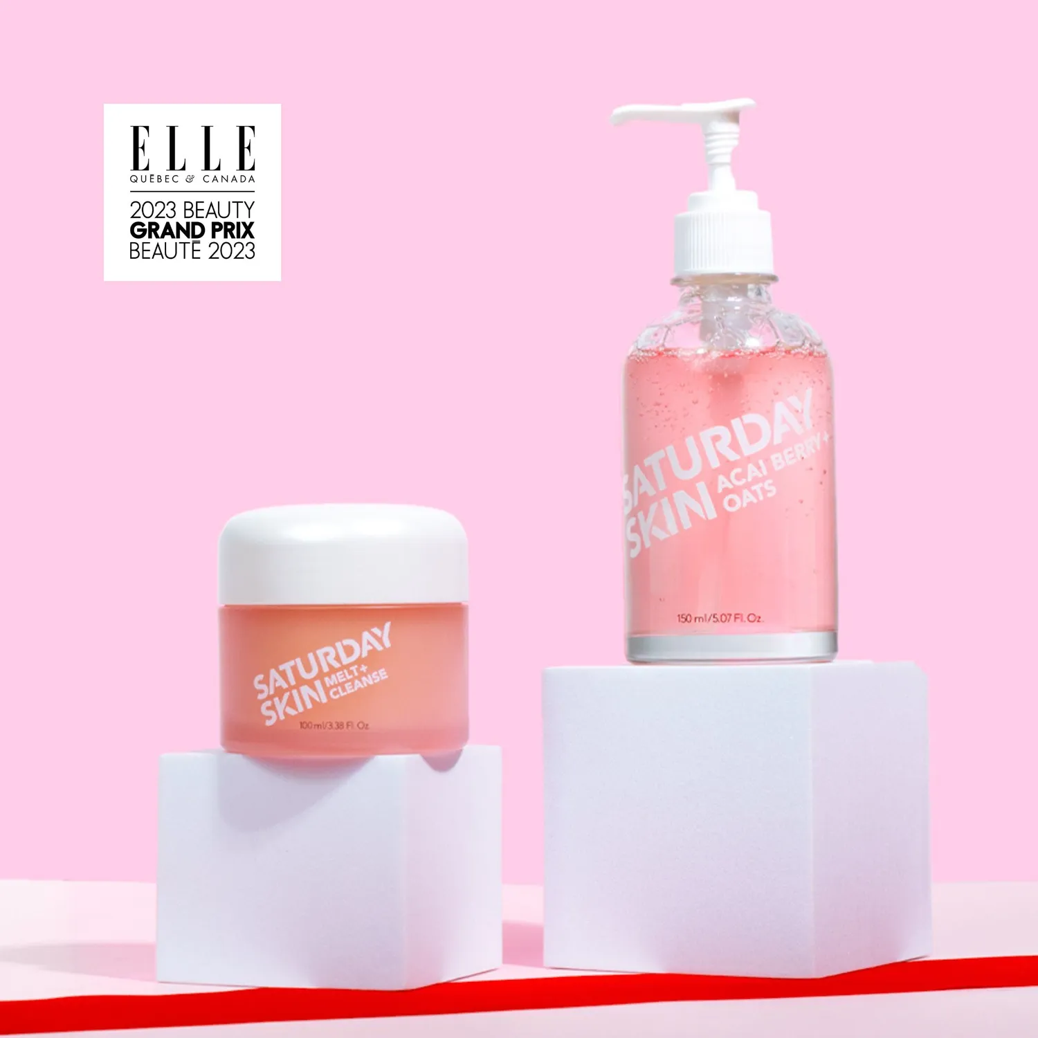 Saturday Skin Berry Delicious Double Cleanse rensesæt balm + gel