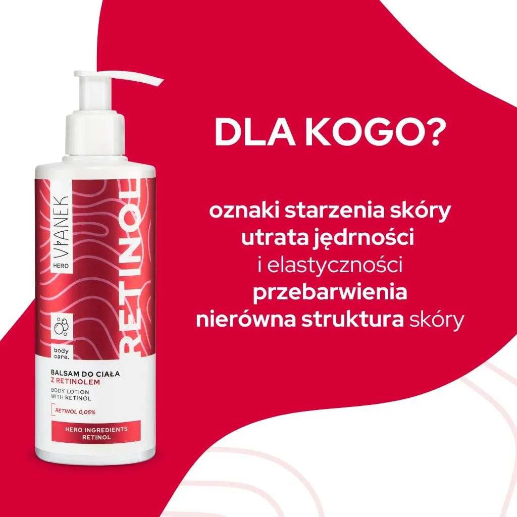 Vianek Hero bodylotion 0,05% retinol aftenpleje