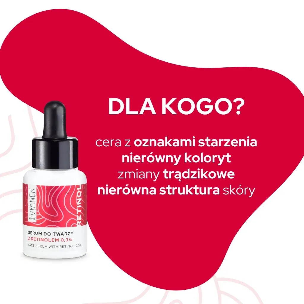 Vianek Hero ansigtsserum retinol 0,3% aften