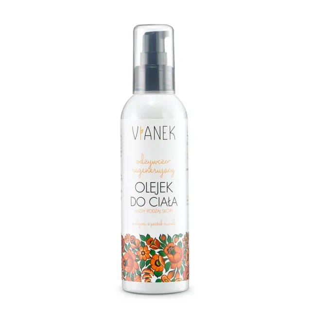Vianek Nærende kropsolie 200 ml A-vitamin
