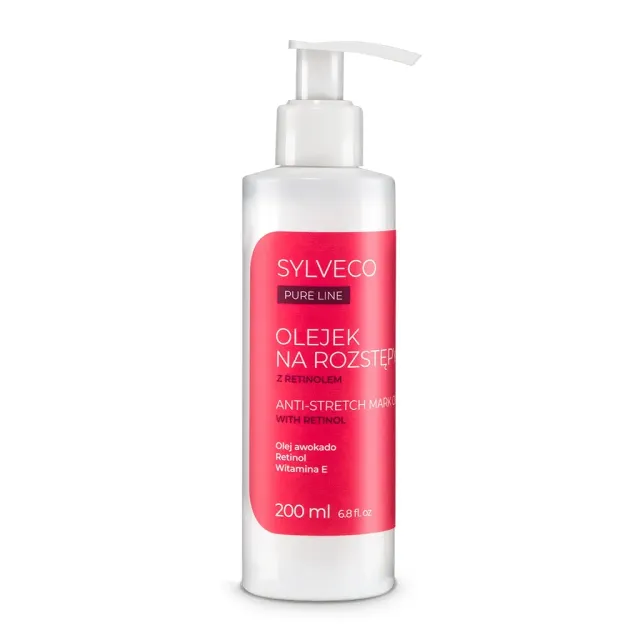 Sylveco Pure Line Kropsolie til strækmærker retinol