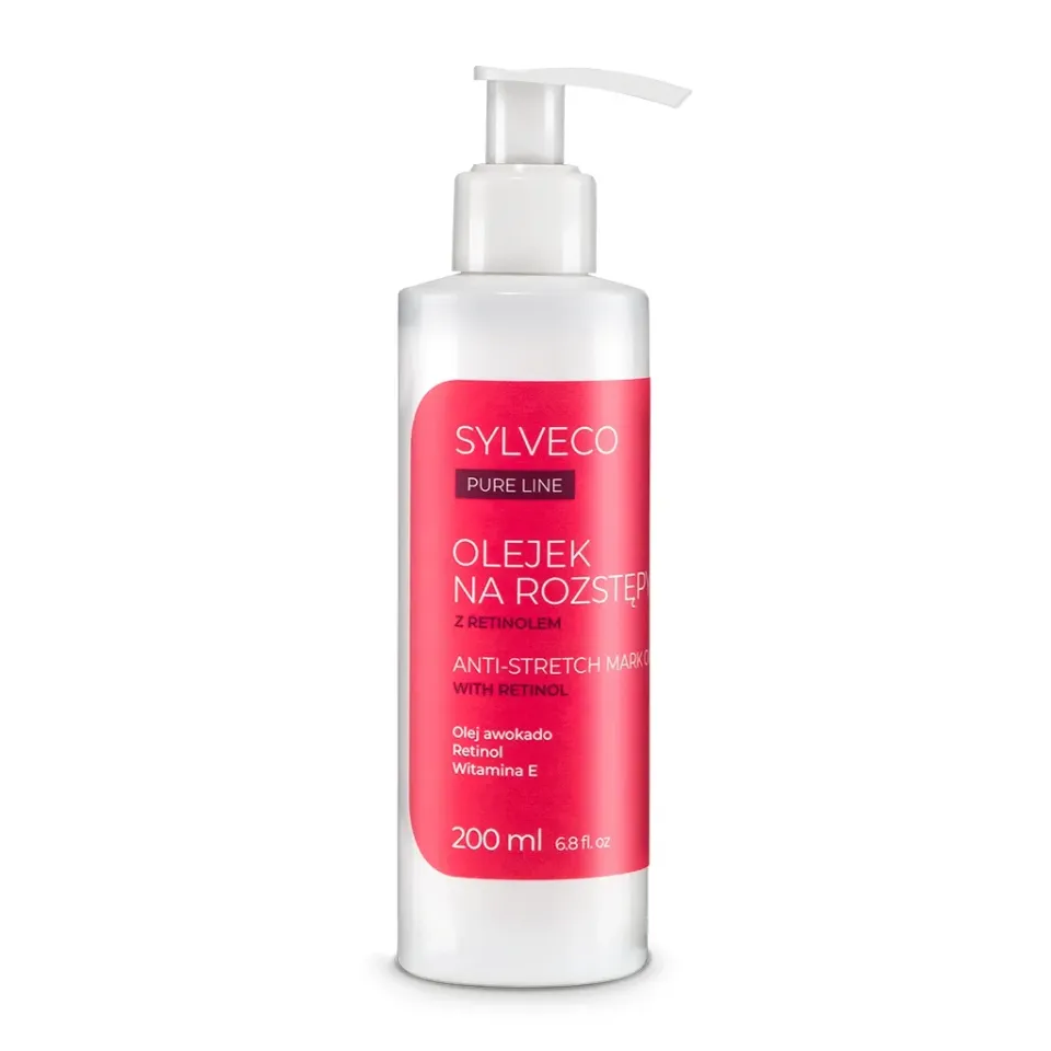 Sylveco Pure Line Kropsolie til strækmærker retinol