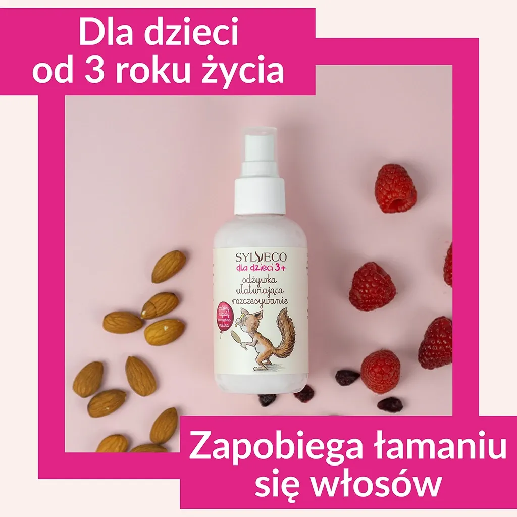 Sylveco Kids balsamspray hindbær 150 ml
