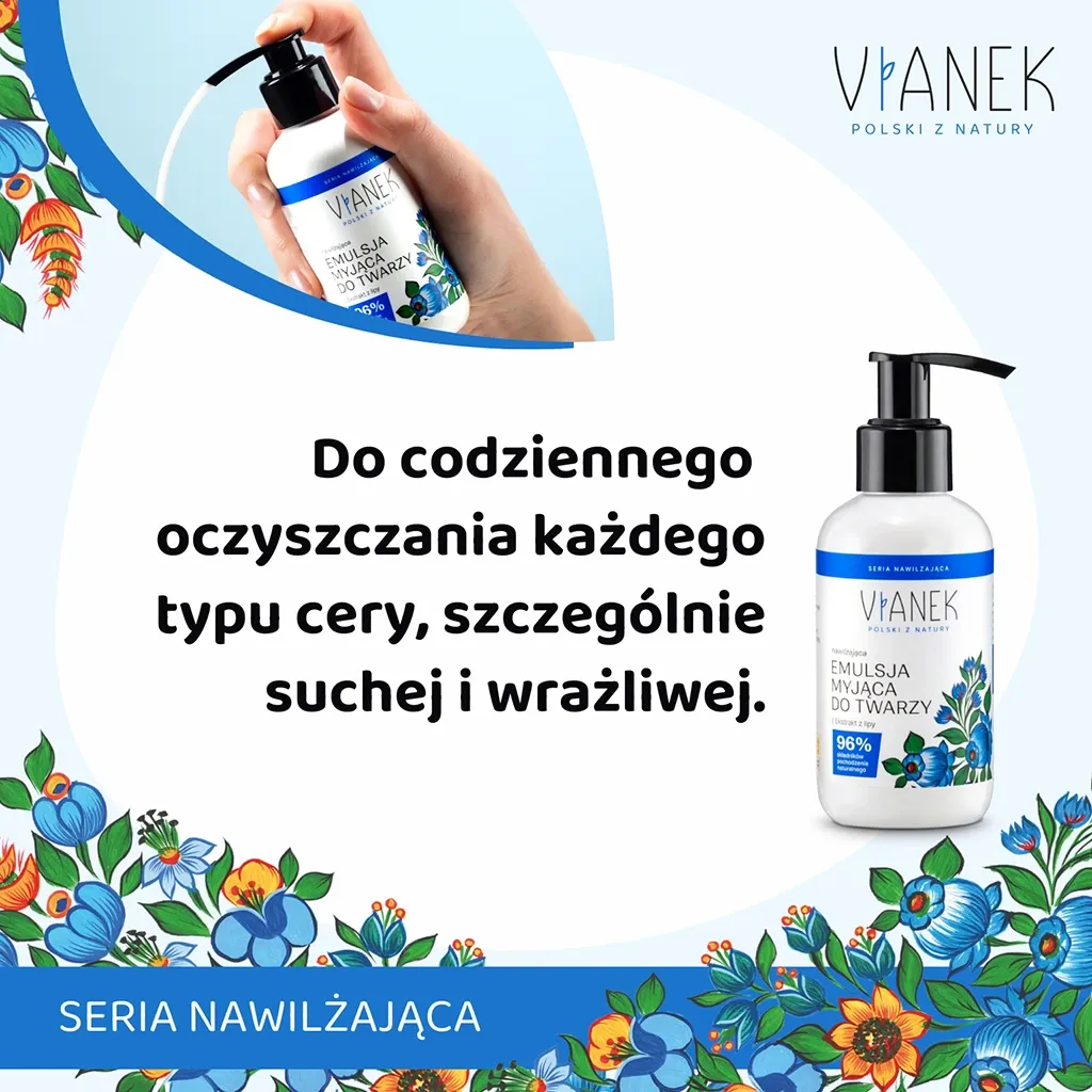 Sylveco Vianek Renseemulsion mild rens