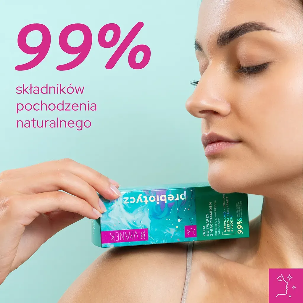 Vianek Prebiotisk ansigtscreme niacinamid mat
